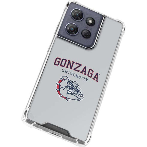 Gonzaga University Collegiate Text Moto G Play 5G (2025) Clear Case